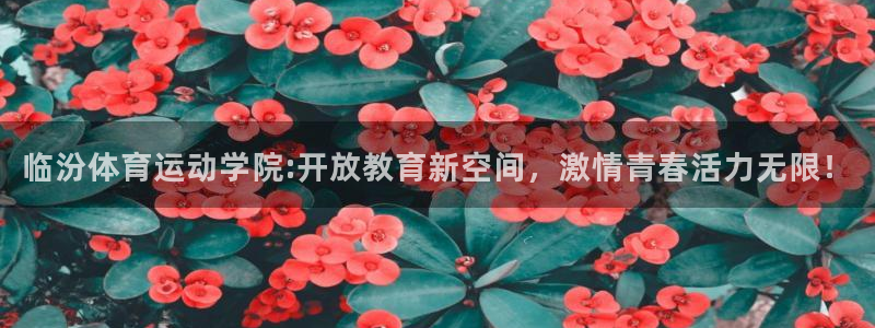k1体育app官网登录入口：临汾体育运动学院:开放教育新空间，激情青春活力无限！